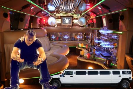 seau paul sur la pouff 